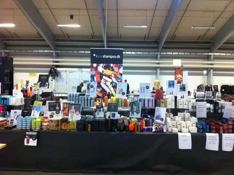Velkommen til Iloveshampoo stand på modemessen i Bella Center