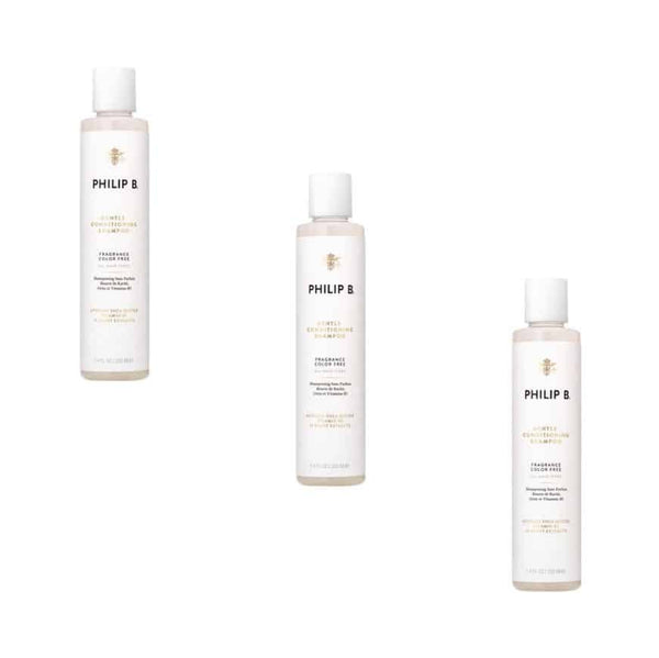 Philip B Gentle Conditioning Shampoo 220ml x3