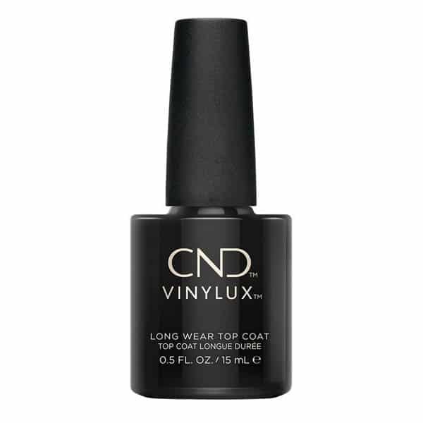 CND Vinylux Long Wear Shine Top Coat 15ml højglans topcoat der holder op til en uge uden UV-lampe