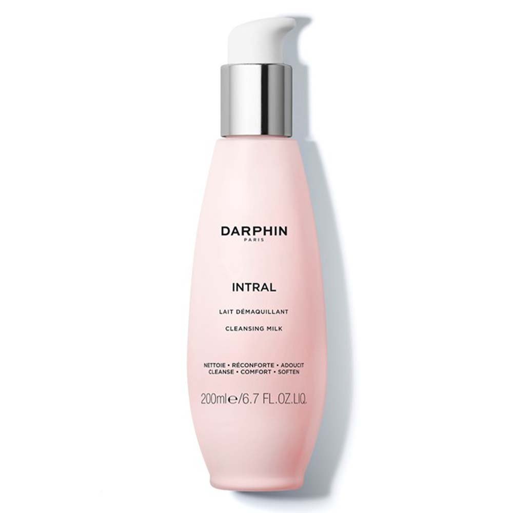 Darphin Intral Cleansing Milk 200ml mild rensemælk til sensitiv hud med kamille og pæon der beroliger og renser