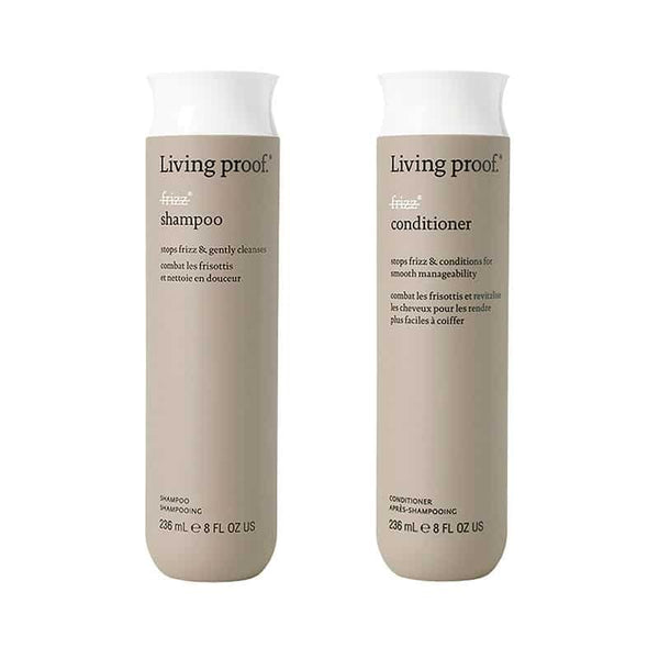 Living Proof Frizz Shampoo 236ml + Frizz Conditioner 236ml
