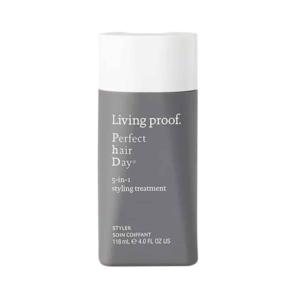 Living Proof Perfect Hair Day 5-in-1 Styling Treatment 118ml med OFPMA der giver glans blødhed volumen styrke og varmebeskyttelse