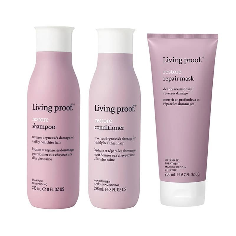 Living Proof Restore Shampoo 236ml + Conditioner 236ml + Mask 200ml