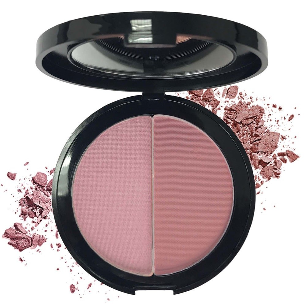Mineralogie Compact Pressed Blush Duo Spring Beauty
