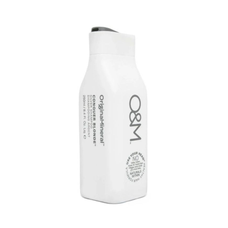O&M Conquer Blonde Silver Shampoo 250ml
