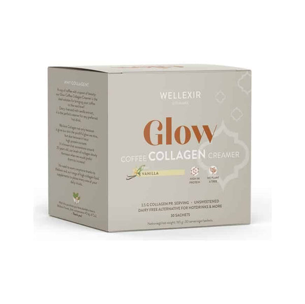 Wellexir Glow Coffee Creamer Vanilla 30 sachet Box