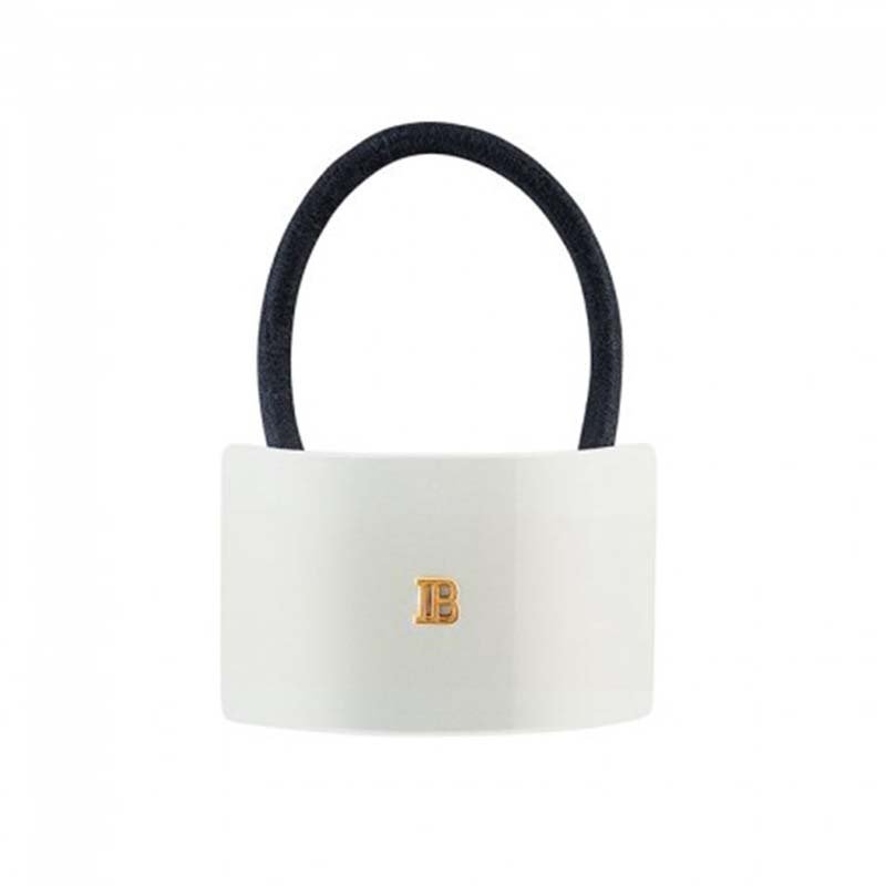 Balmain Cellulose Acetate Elastique pour Cheveux White