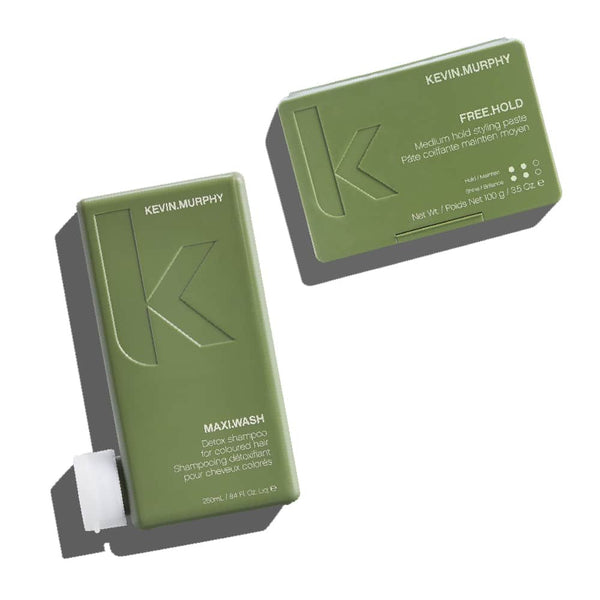 Kevin Murphy Maxi Wash 250ml + Free Hold 100g