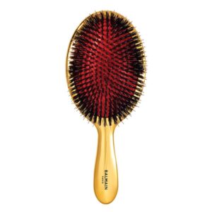 balmain golden boar hair spa brush