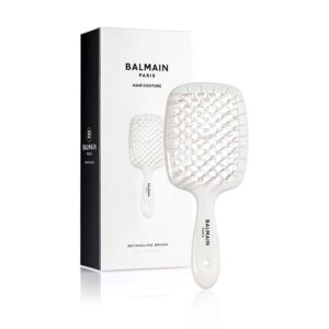balmain white detangling brush