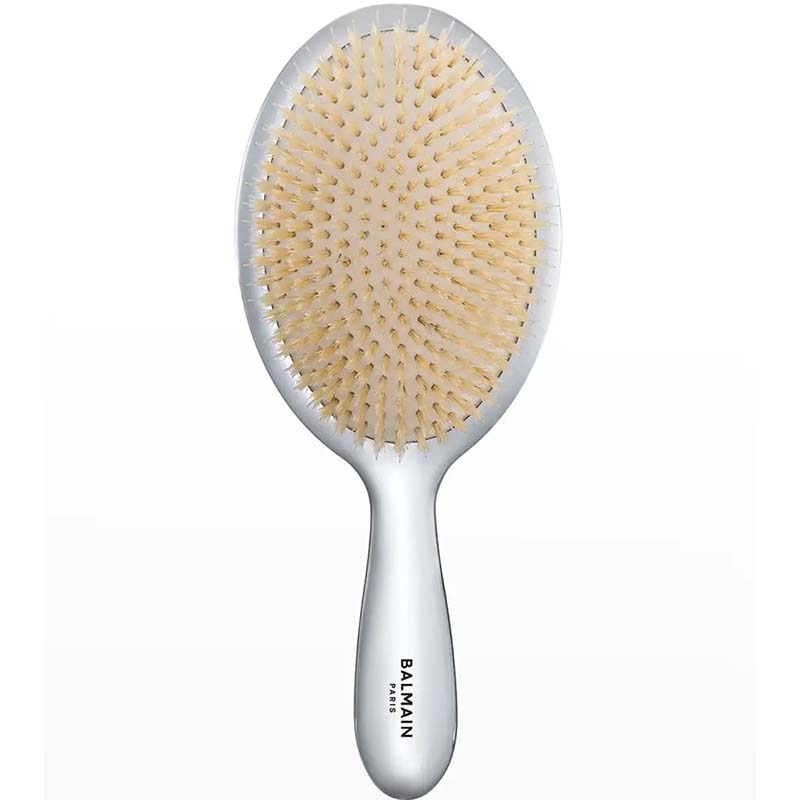 balmain silver boar hair spa brush