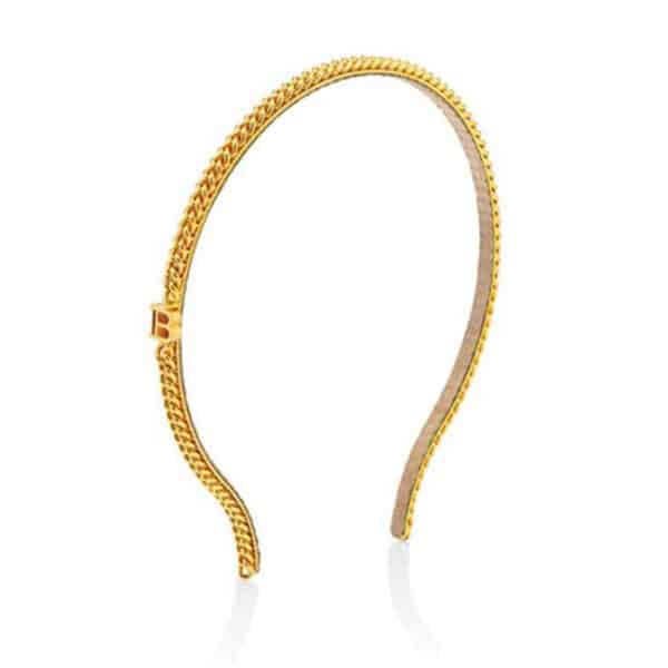 balmain pontdes arts headband small goldchain