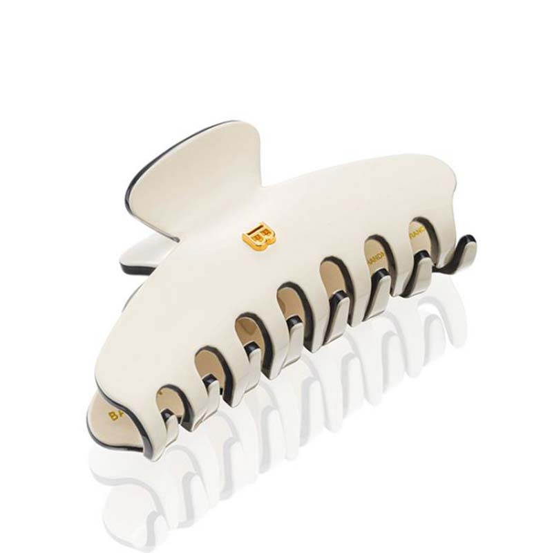 balmain pince a checeux medium white/black