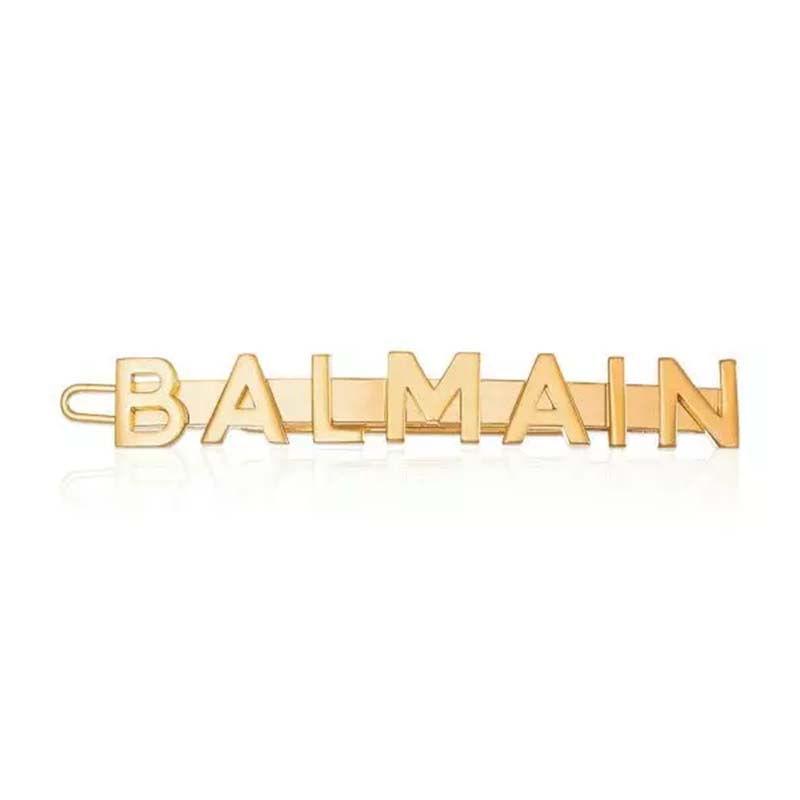 balmain guldbelagt hårspænd