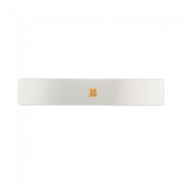 balmain barrette pour cheveux medium hvid