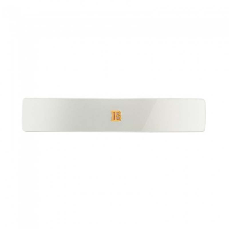 balmain barrette pour cheveux medium hvid