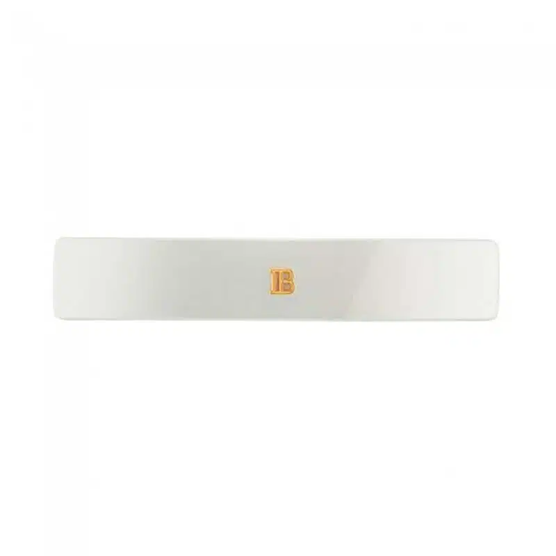 balmain barrette pour cheveux medium hvid