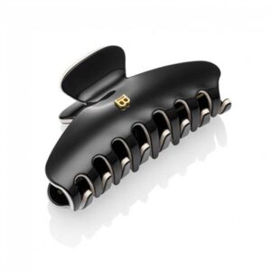 balmain cellulose acetate pince a cheveux medium black