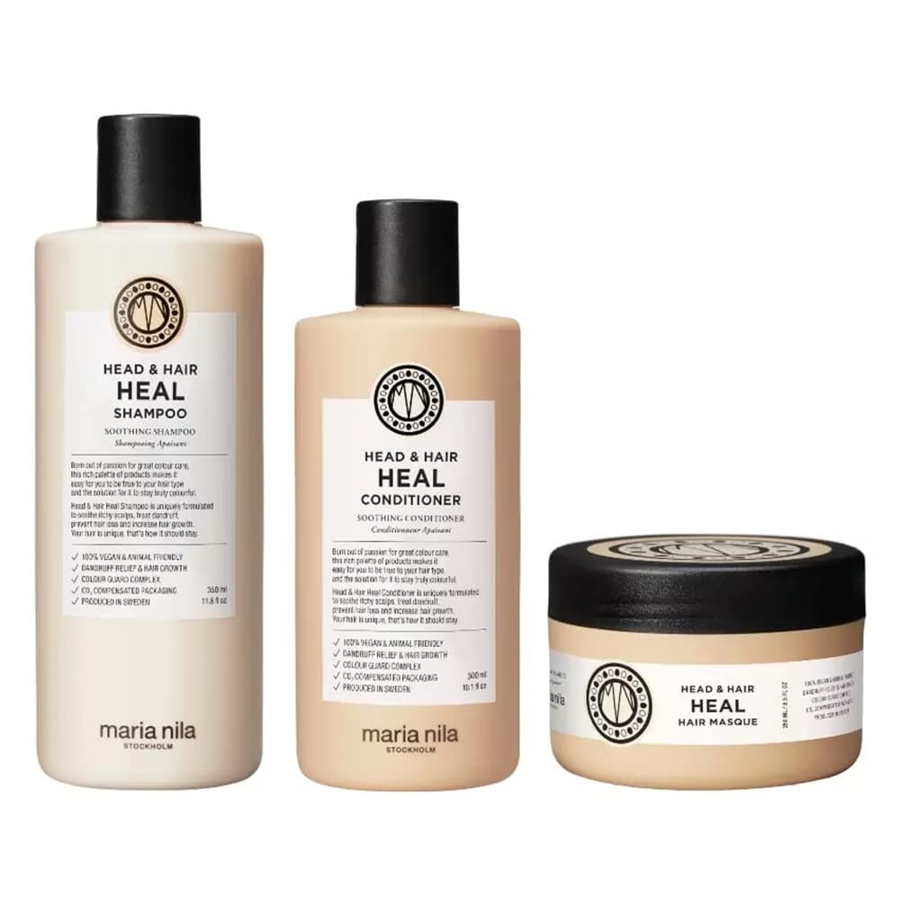 Maria Nila Head &amp; Hair Heal Trio 350ml+300ml+250ml