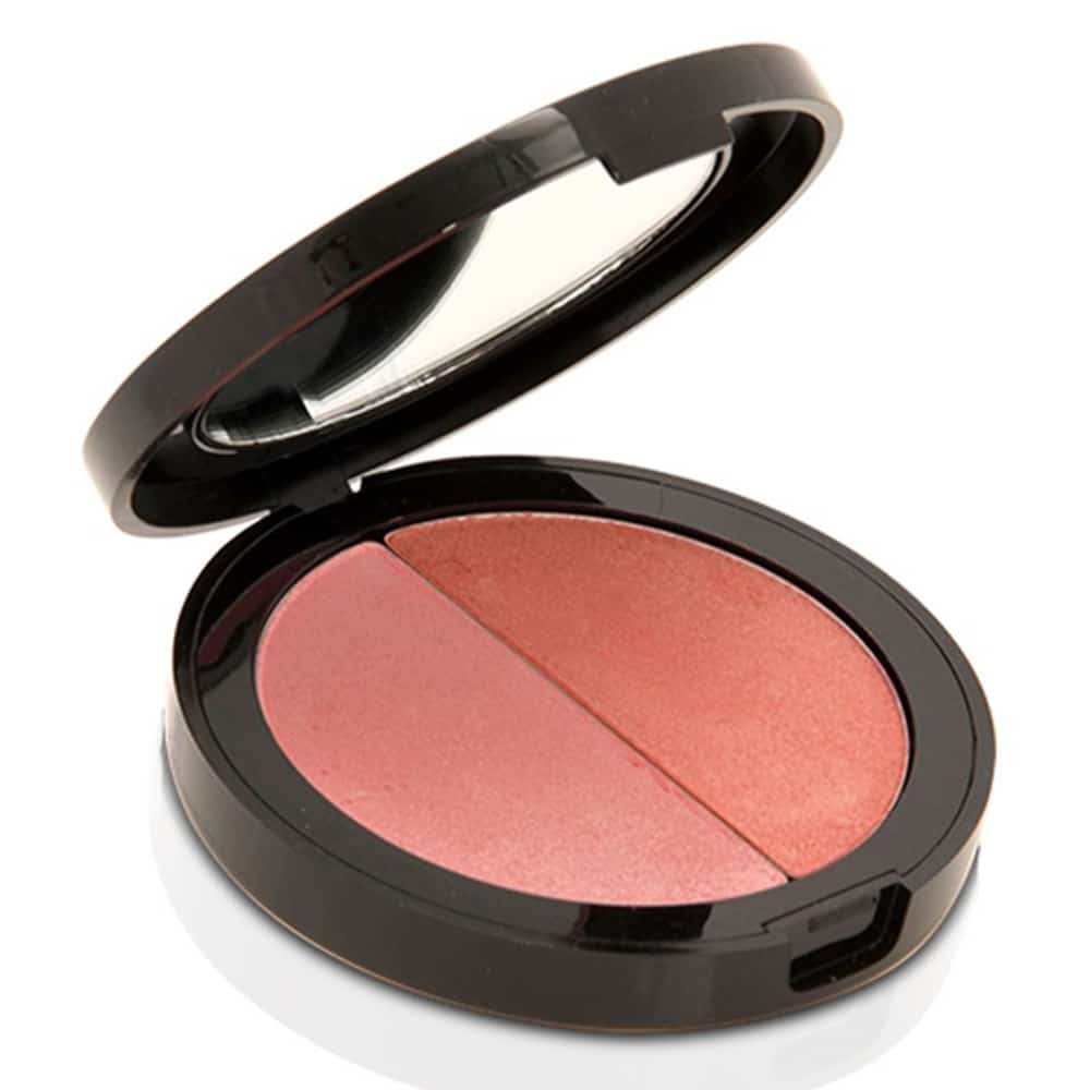 Mineralogie Compact Pressed Blush Duo Soft Pink & Brown