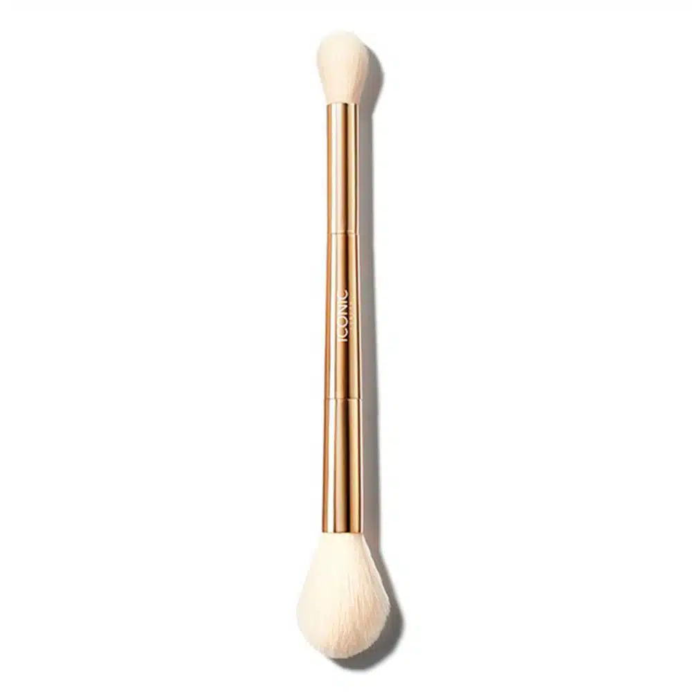 Iconic London Highlight & Blush Duo Brush
