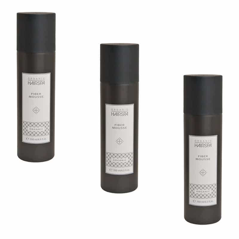 Organic Hairspa Fiber Mousse 250ml x 3