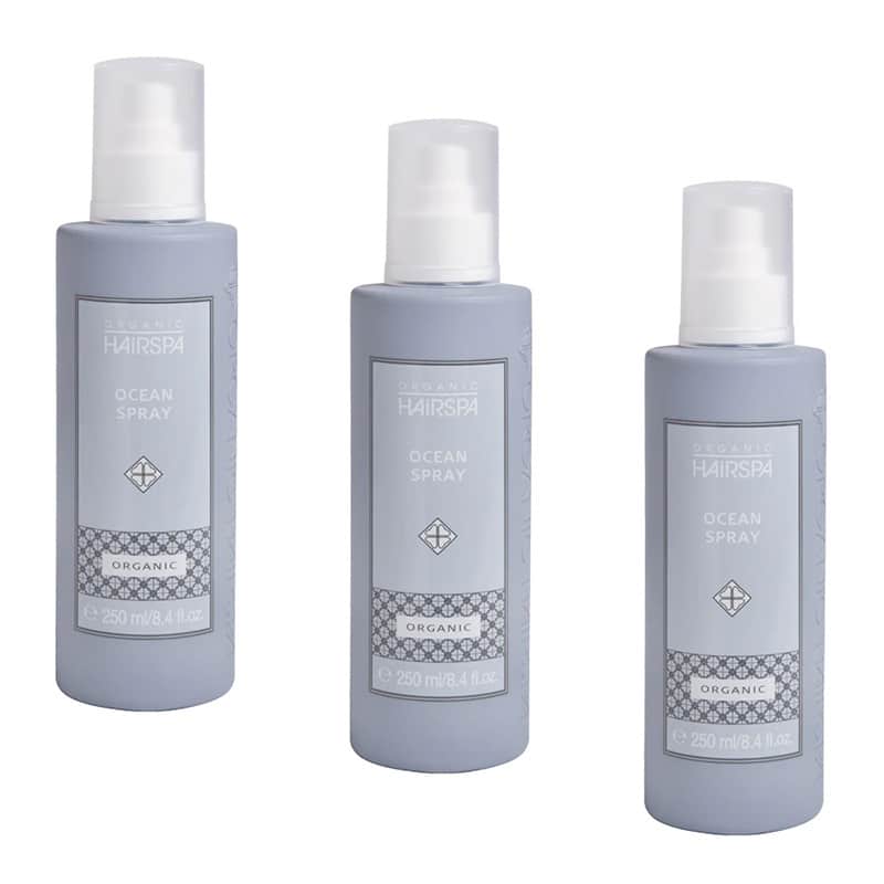 Organic Hairspa Ocean Spray 250ml x 3