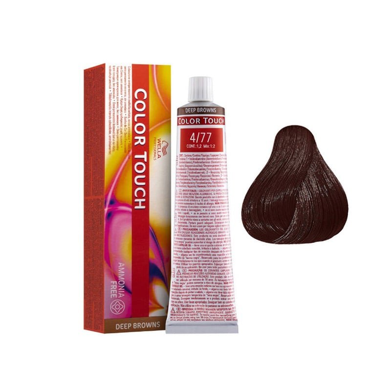 Wella Color Touch Deep Browns 4/77 60ml