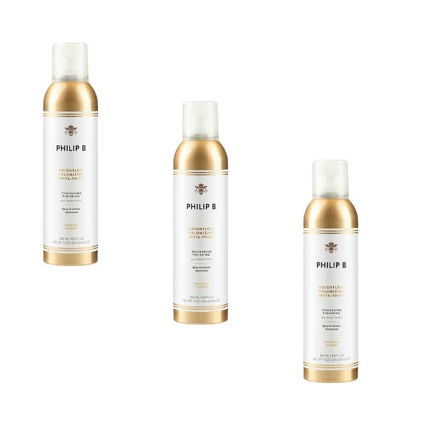 Philip B Weightless Volumizing Insta-Thick 260ml x3