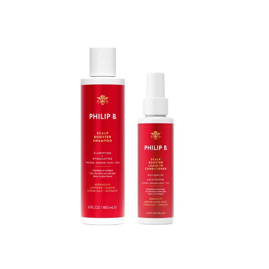Philip B Scalp Booster Shampoo 180ml + Leave-In Conditioner 125ml