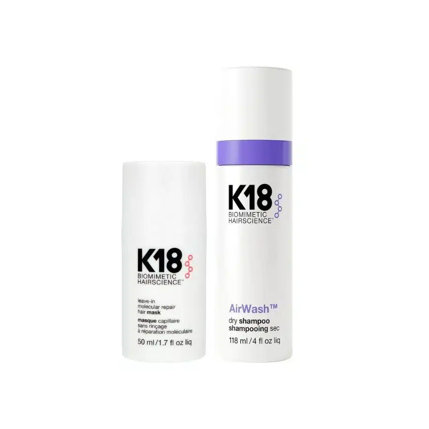 K18 Molecular Repair Mask 50ml + Air Wash Dry Shampoo 118ml