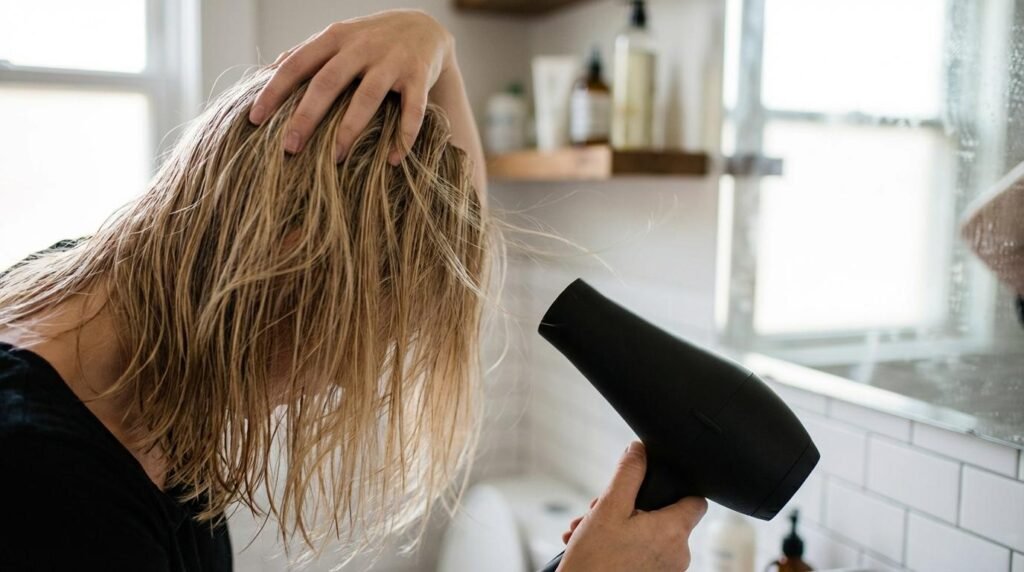 volumen til fint hår