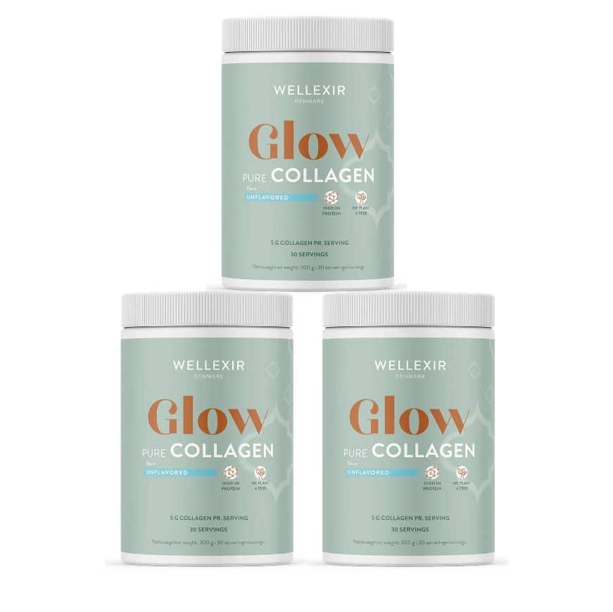 Wellexir Glow - Pure Collagen 60 days x3